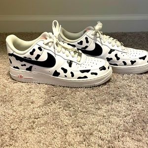 Nike Air Forces Cow print